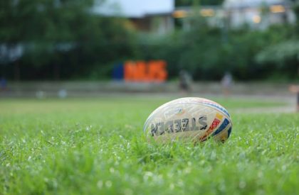 Tournoi de rugby inter-écoles.